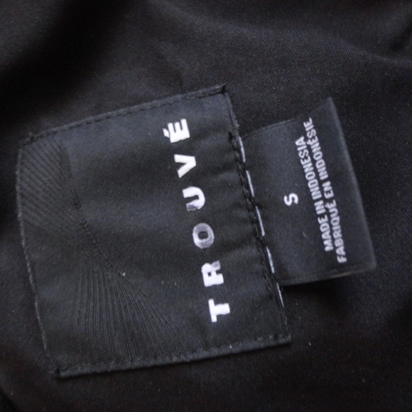 TROUVÉ Mesh Bomber Jacket Size Small - Picture 2 of 4